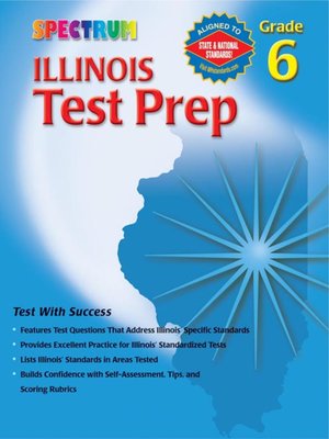 cover image of Illinois Test Prep, Grade 6